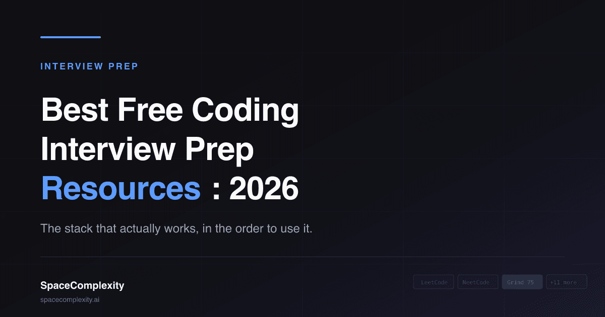 Best Free Coding Interview Prep Resources: The 2026 Roundup