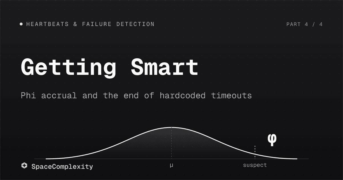 Getting Smart — Phi Accrual and the End of Hardcoded Timeouts