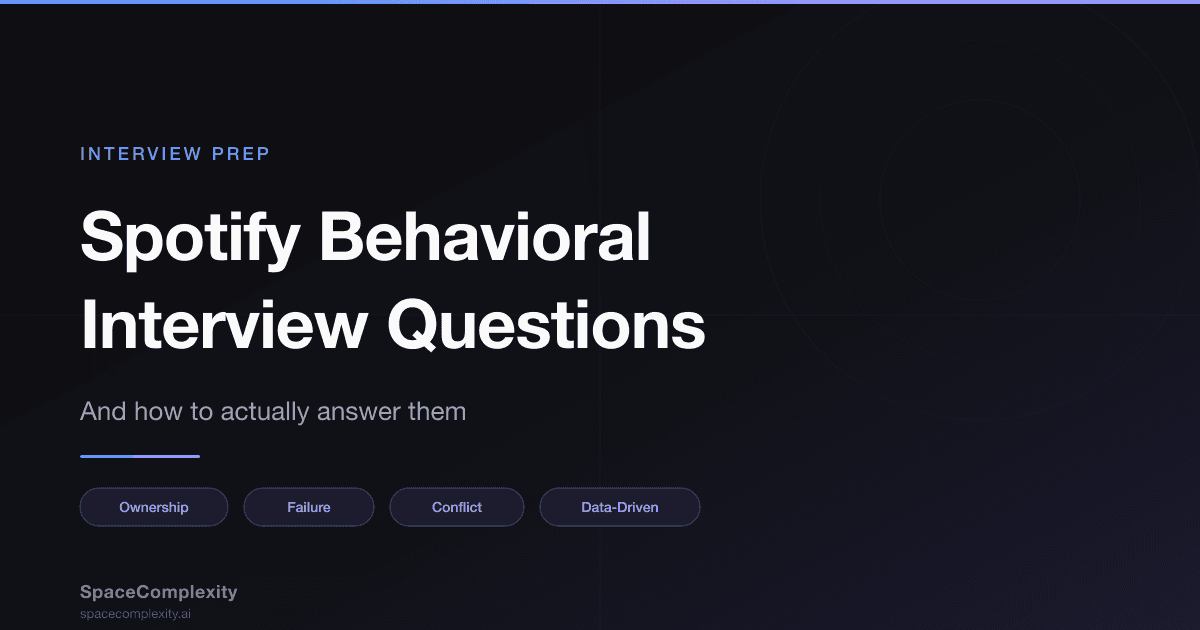 Spotify Behavioral Interview Questions and How to Answer Them