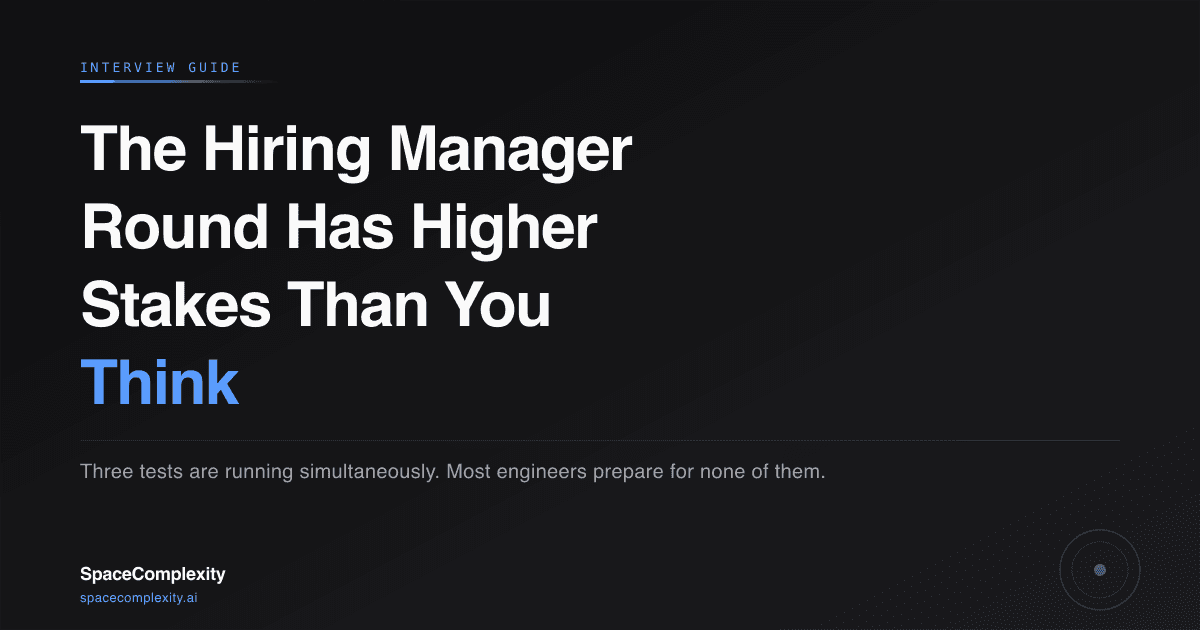 The Hiring Manager Round Has Higher Stakes Than You Think