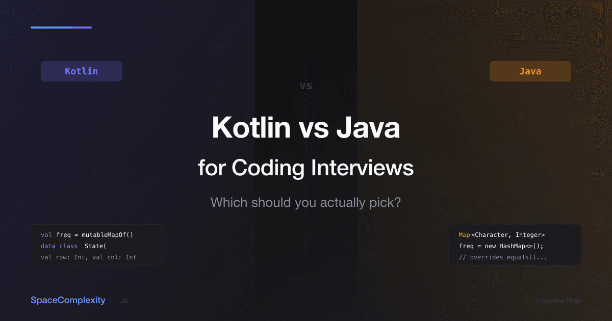 Kotlin vs Java for Coding Interviews: Which Should You Pick?