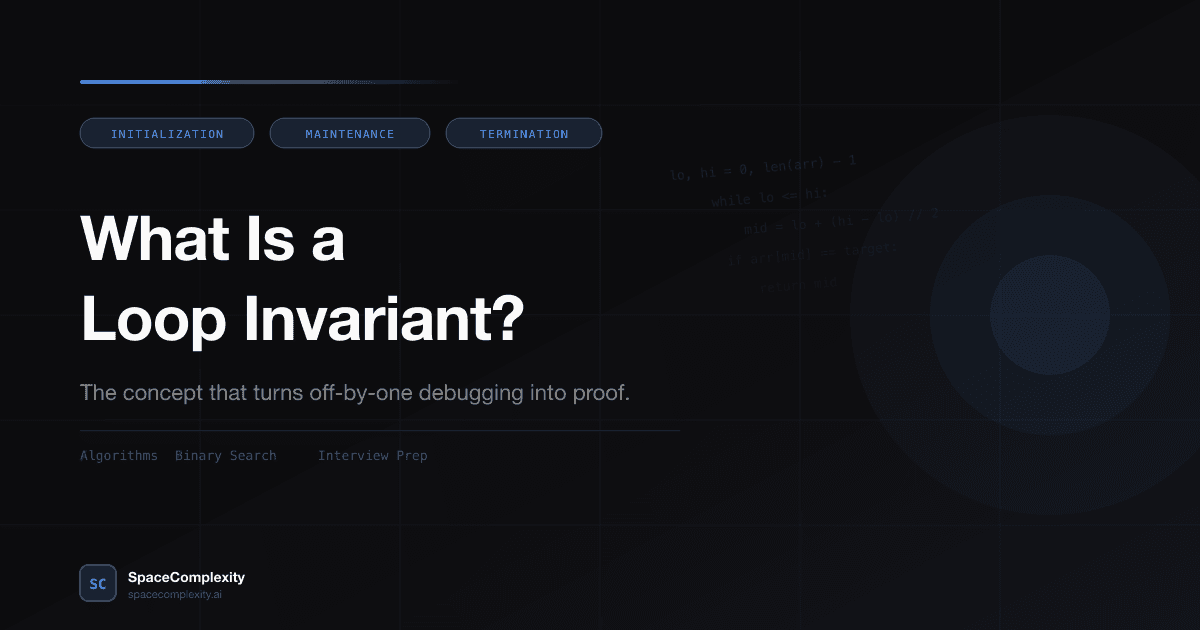 What Is a Loop Invariant? The Concept Behind Correct Loops
