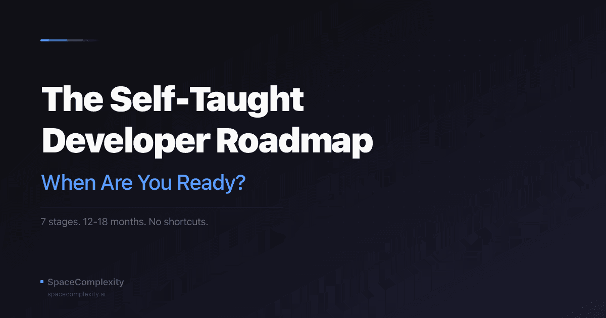 The Self-Taught Developer Roadmap: When Are You Ready?