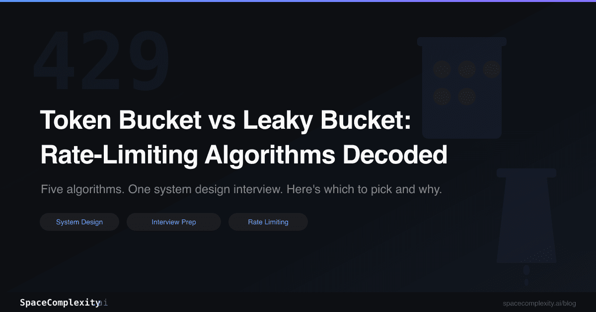 Token Bucket vs Leaky Bucket: Rate-Limiting Algorithms Decoded