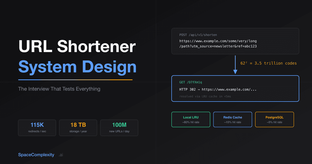 URL Shortener System Design: The Interview That Tests Everything